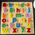 wooden 3D alphabet puzzle board - kottanas toy store