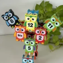 Owl Stacking Balancing Toy - kottanas toy store