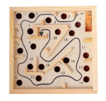 Handmade Wooden Labyrinth Maze Puzzle
