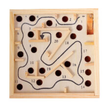 Handmade Wooden Labyrinth Maze Puzzle
