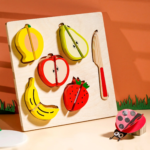 Wooden Fruit Cutter Frame Board - kottanas toy store