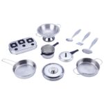 steel kitchen set - kottanas toy store