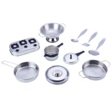 steel kitchen set - kottanas toy store