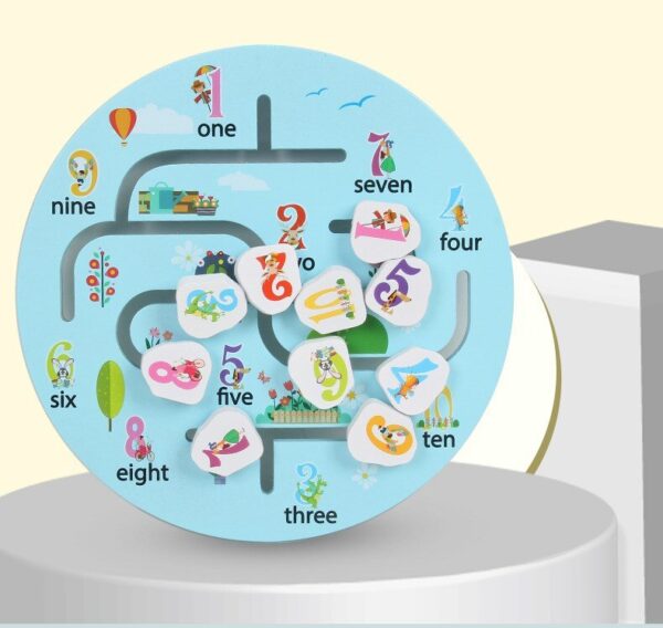 Fruits: Wooden Maze Board