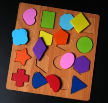 Wooden Educational Shapes Board - kottanas toy store