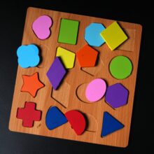 Wooden Educational Shapes Board - kottanas toy store